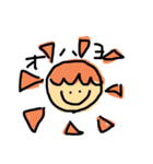 にんげんちゃん 。（個別スタンプ：5）