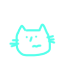 無？表情 ねこ（個別スタンプ：13）