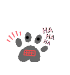 ワンちゃんの手。（個別スタンプ：7）