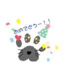 ワンちゃんの手。（個別スタンプ：9）