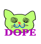 人と会話を試みる猫（個別スタンプ：12）