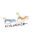 5歳児が書いた海の生き物（個別スタンプ：14）