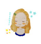 アイドル女子スタンプ（個別スタンプ：3）