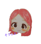 アイドル女子スタンプ（個別スタンプ：4）