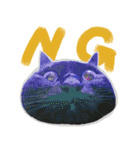 黒猫くろえさん（個別スタンプ：4）