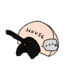 黒猫くろえさん（個別スタンプ：5）