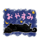 黒猫くろえさん（個別スタンプ：31）