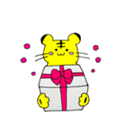 かわいいトラ達のスタンプ（個別スタンプ：27）