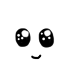 顔文字のmozi（個別スタンプ：6）