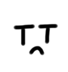 顔文字のmozi（個別スタンプ：13）