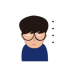 白目くん（個別スタンプ：7）