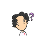 もじゃボーイ2（個別スタンプ：8）