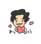 もじゃボーイ2（個別スタンプ：9）
