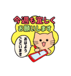 ネコのみーちゃん グルチャ専用（個別スタンプ：1）