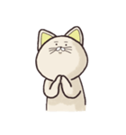 まゆげにゃんこ（個別スタンプ：5）