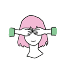 あの子の生活（個別スタンプ：1）