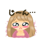 ウツなあなたを励ましたいおんなのこ（個別スタンプ：10）