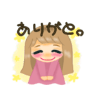 ウツなあなたを励ましたいおんなのこ（個別スタンプ：12）