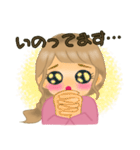 ウツなあなたを励ましたいおんなのこ（個別スタンプ：15）