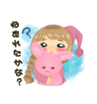 ウツなあなたを励ましたいおんなのこ（個別スタンプ：40）