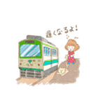 台湾満喫の旅女子と猫（個別スタンプ：13）