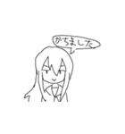 マウスで描いたスタンプ（個別スタンプ：16）
