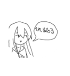 マウスで描いたスタンプ（個別スタンプ：21）