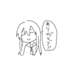 マウスで描いたスタンプ（個別スタンプ：23）