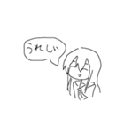 マウスで描いたスタンプ（個別スタンプ：37）