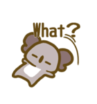 ゆるゆるなコアラだよ(英語版)（個別スタンプ：14）