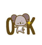 ゆるゆるなコアラだよ(英語版)（個別スタンプ：18）