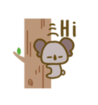 ゆるゆるなコアラだよ(英語版)（個別スタンプ：20）