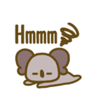 ゆるゆるなコアラだよ(英語版)（個別スタンプ：22）