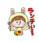かぶりものさんたちvol.1（個別スタンプ：3）