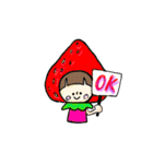 かぶりものさんたちvol.1（個別スタンプ：7）