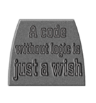 プログラミングの名言 その2 - English（個別スタンプ：3）