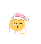 黄色いまる（個別スタンプ：8）