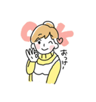 優しいママスタンプ（個別スタンプ：1）