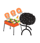 moja ＆ summer（個別スタンプ：14）