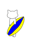 夏休みネコ（個別スタンプ：2）