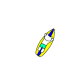 夏休みネコ（個別スタンプ：16）