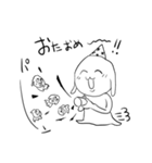 ベロベロワンワン（個別スタンプ：34）