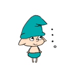 とんがり帽子のコビトさん（個別スタンプ：2）