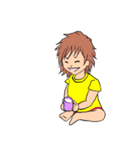 L0VE my BABY (絵のみ)（個別スタンプ：17）