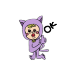 ねこにんげん1（個別スタンプ：8）