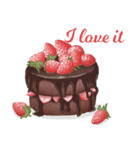 Sweet strawberries (EN)（個別スタンプ：11）