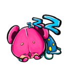 ラダーの日常生活と生態（個別スタンプ：3）