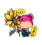 ラダーの日常生活と生態（個別スタンプ：9）