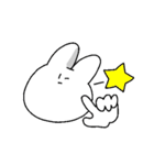うさぽんの楽しいキャンパスライフ（個別スタンプ：10）