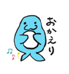 夏のイルカスタンプ（個別スタンプ：15）